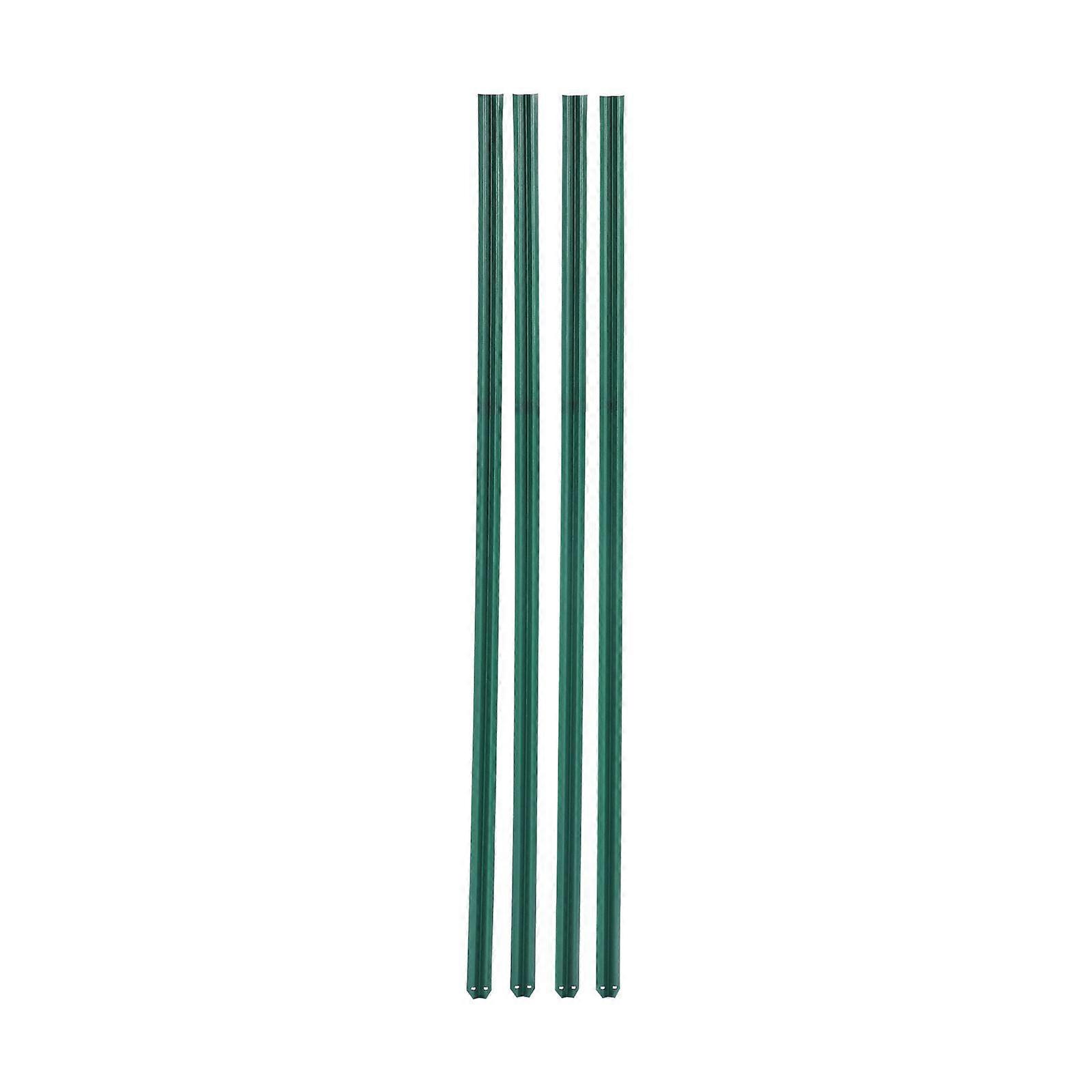 Lattes d’intimité verrouillables par le bas, Lattes verticales verrouillables par le bas à paroi simple, Lattes à maillons de chaîne en PEHD haute densité, vert