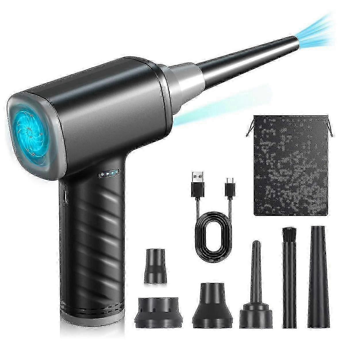 Rechargeable Electric Air Duster, Air Blower for Computer, Keyboard Cleaner