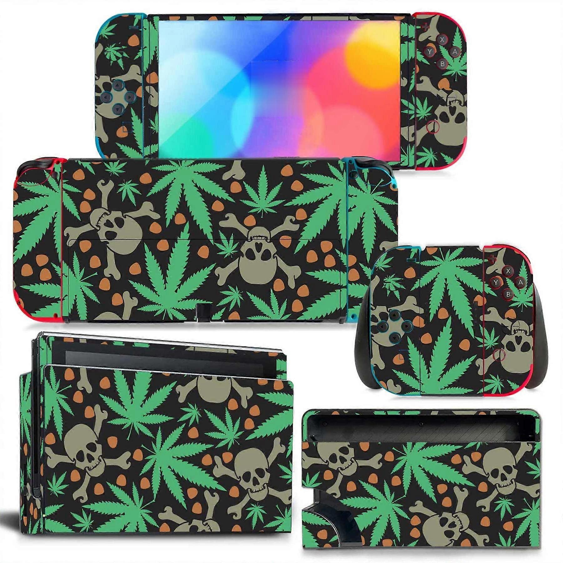Sticker For Switch OLED Skin Cover For Console Dock Joy Con Wrap Full Vinyl Ref: 9462