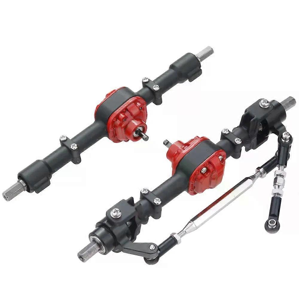 MN82 LC79 MN78 Metal Front Rear Axle Set For 1/12 MN D90 FJ45 MN99s D91 D96 MN 82 MN 78 RC Car Refit Upgrade Parts