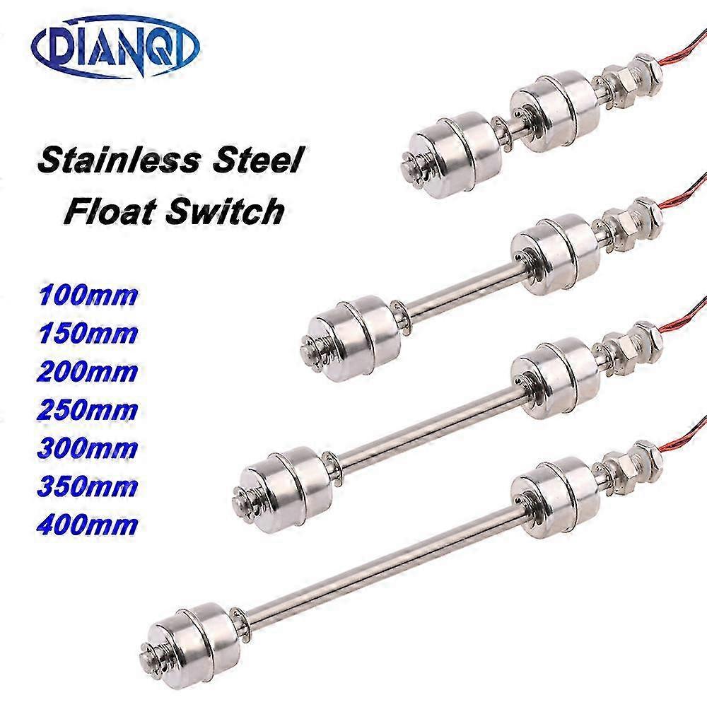 Stainless Steel Float Switch Tank Liquid Water Level Sensor Double Ball Float Switch Tank Pool Flow Sensors 10W 50W Control Pump400mm SZRH A-X