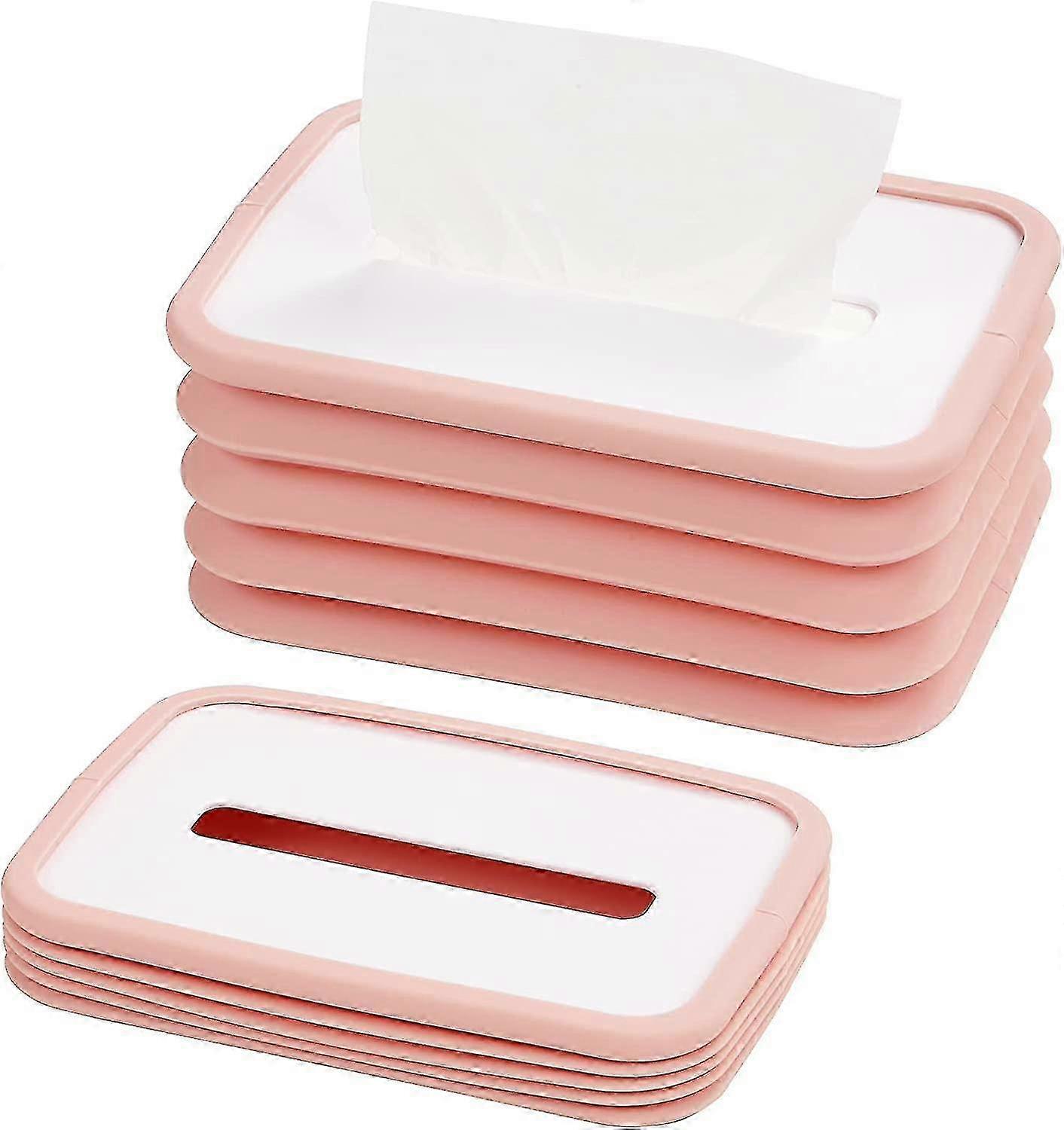 Foldable Tissue Box, Rectangular Silicone Tissue Box Holder, Convenient And Soft Tissue Dispenser, Waterproof Tissue Box For Office Bedroom Living Roo