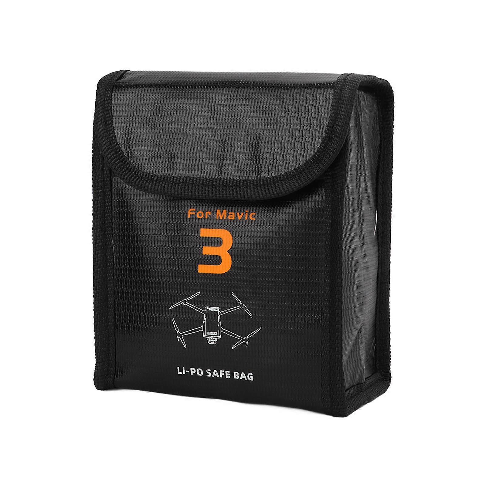 Battery Guard Bag Large Capacity Explosion Fireproof Safe Storage Pouch for DJI MAVIC 3 Model