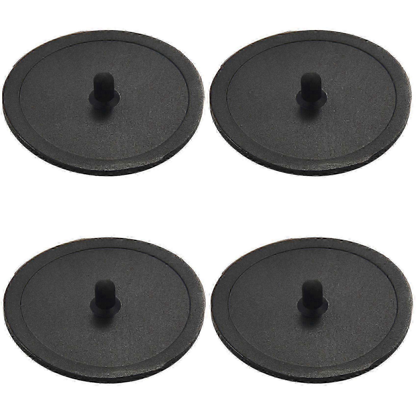 4X Blindfilter-Rückspülscheibengummi für den Brühkopf von Espressomaschinen.