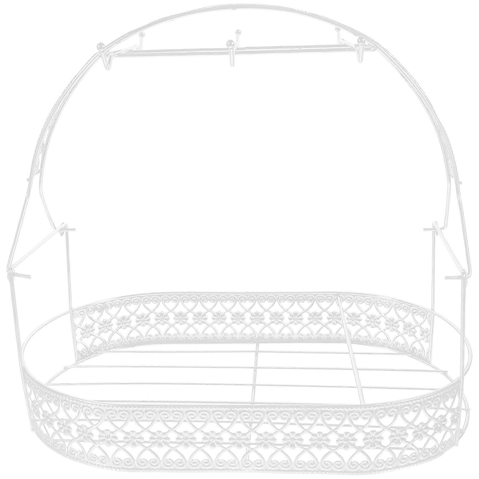 Optimized Title:  
**Creative Cup Holder Display Shelf with 6 Cup Drainage Rack for Mugs, Bottles, and Saucers – Versatile Storage Organizer for