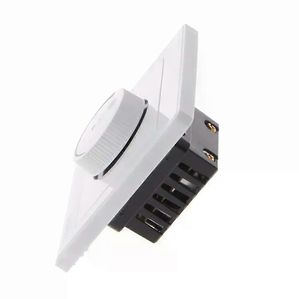 Durable 86*86mm 220V 10A Lamp Brightness Controller Dimmer Switch Light Switch