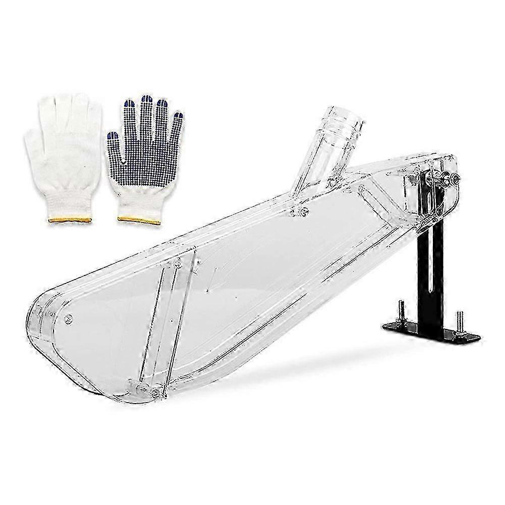 Stand Table Saw Protective Cover, 4-10 Inch Anti Dust Table Saw Guards,Dustproof Clear Plastic Case-For Most Table Saw B js