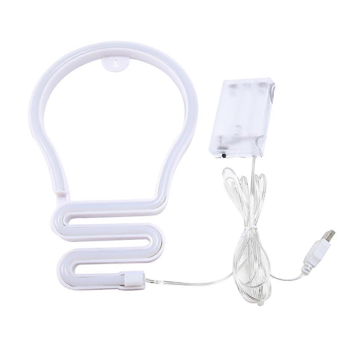 LED Light Night Light Desktop Neon Lamp Light Bar Yellow