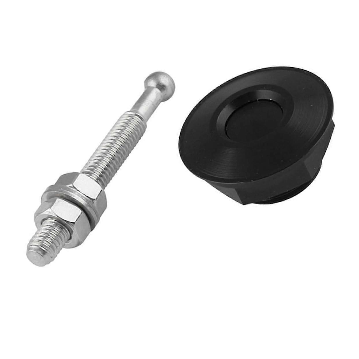 Bonnet Lock Aluminium Alloy Cabinet Lock Mini Bonnet Cover Lock Universal Push Button