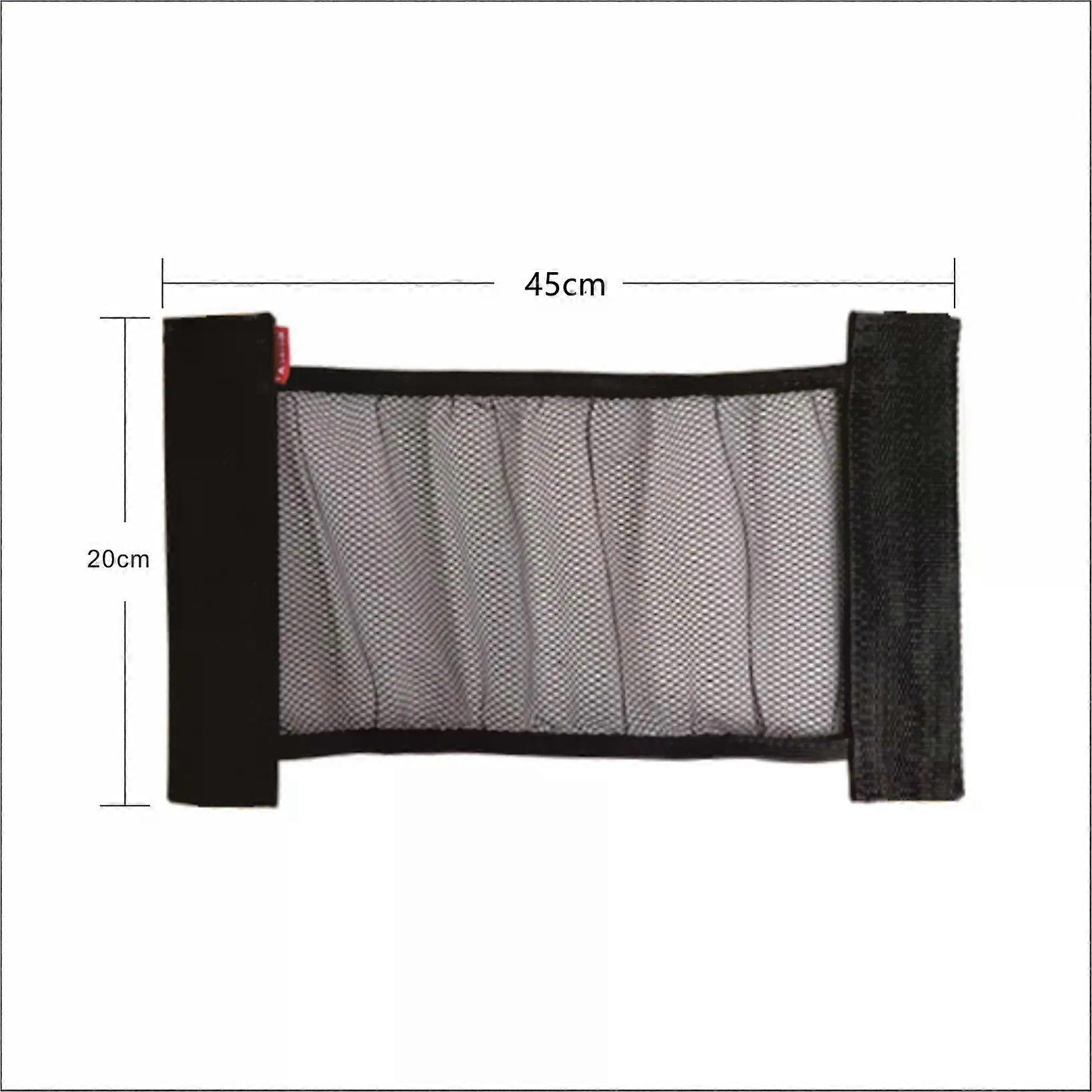 Car Back Rear Trunk Storage Net Magic Sticker Mesh Storage Bag Seat Elastic String Net Car Trunk Storage Organizer Accessories