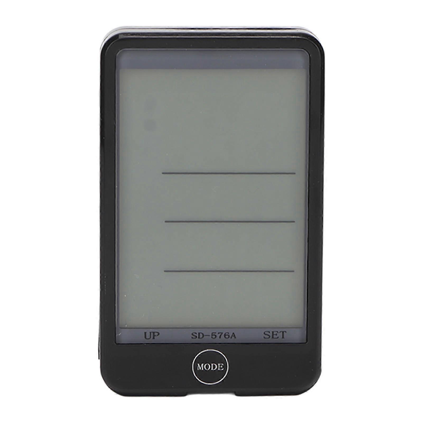 Bike Computer Speed Meter Waterproof LCD Backlight Display Auto Wake Up Intelligent Sensor Cycling Odometer