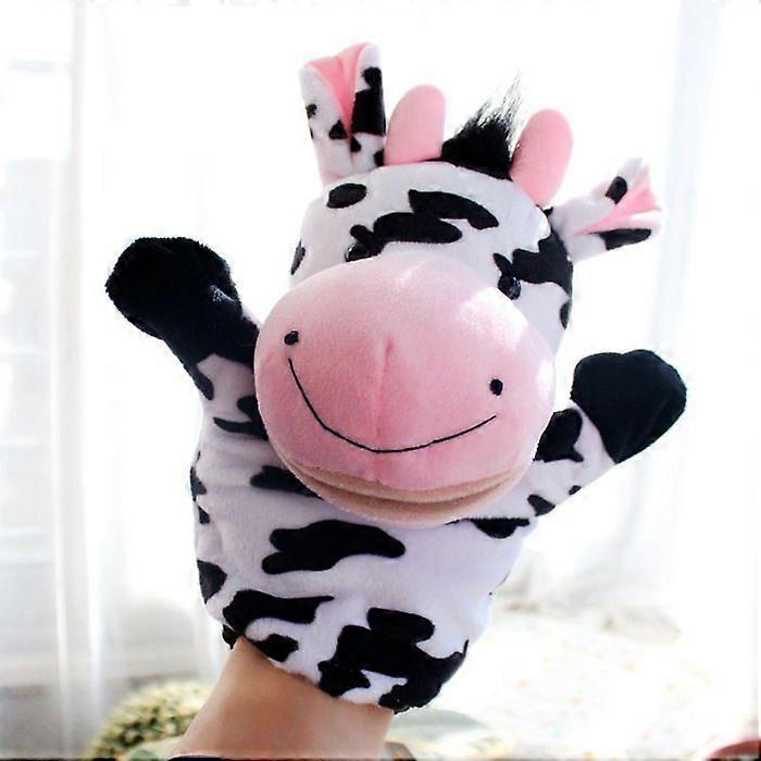 Plush Hand And Finger Puppet For Girls Shark Toy Butter Game Anime Flower Cow