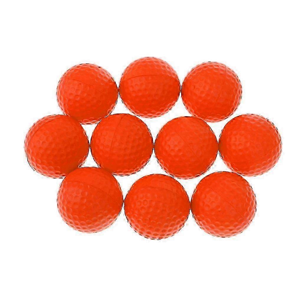 Kültéri golflabdák 10db fehér puha PU hab edzési gyakorlathoz