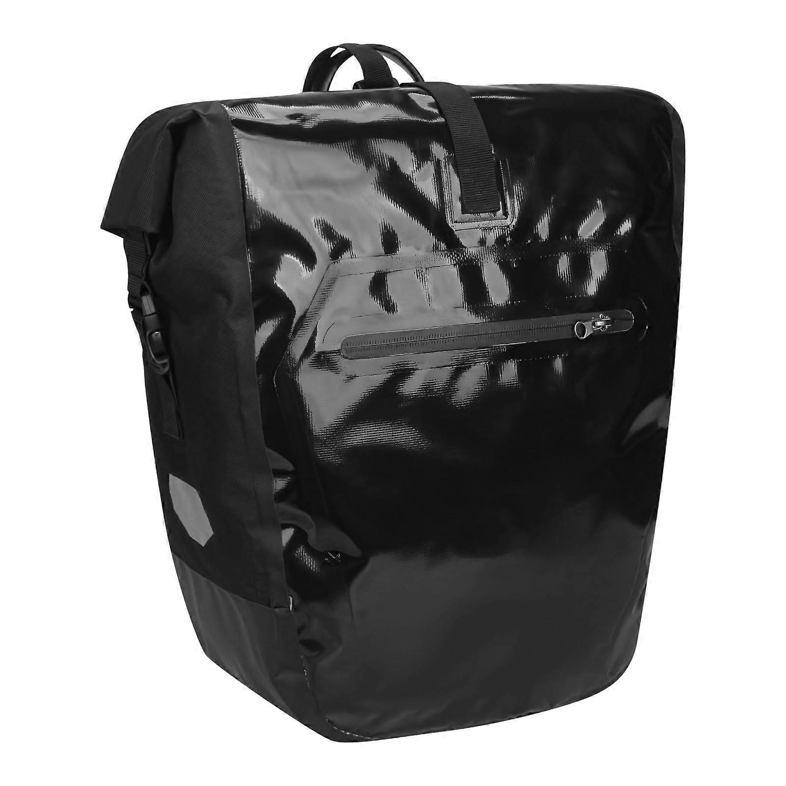 Bicycle Bag Waterproof Large Saddle Bag With Quick Release System For Mountain And Road Bikes 16.5 X 12.9 X 6.5 Inches