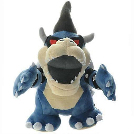 Super Mario Bowser Koopa plush toy, Mario plush 12\" blue