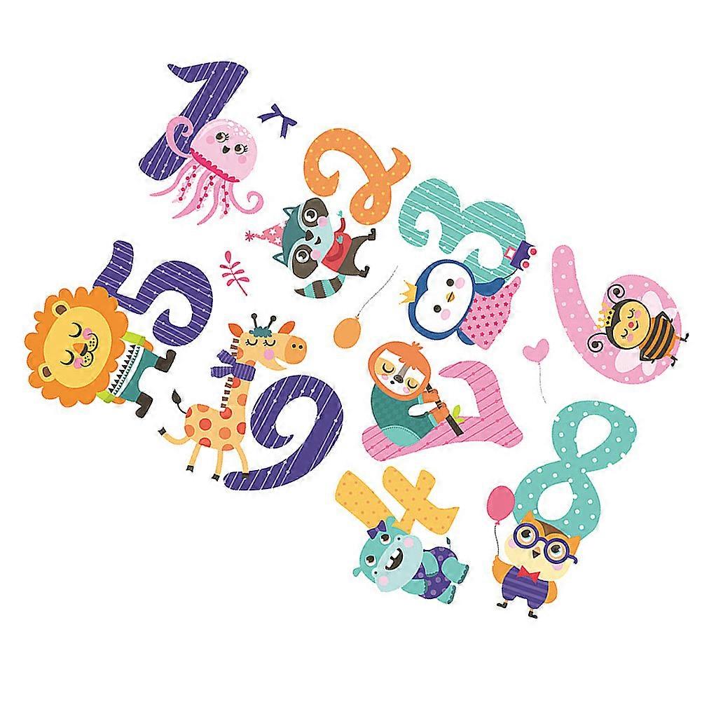 Assorted Color PVC Wall Stickers with Funny Dog Patterns for Kids Room Decoration 7426997