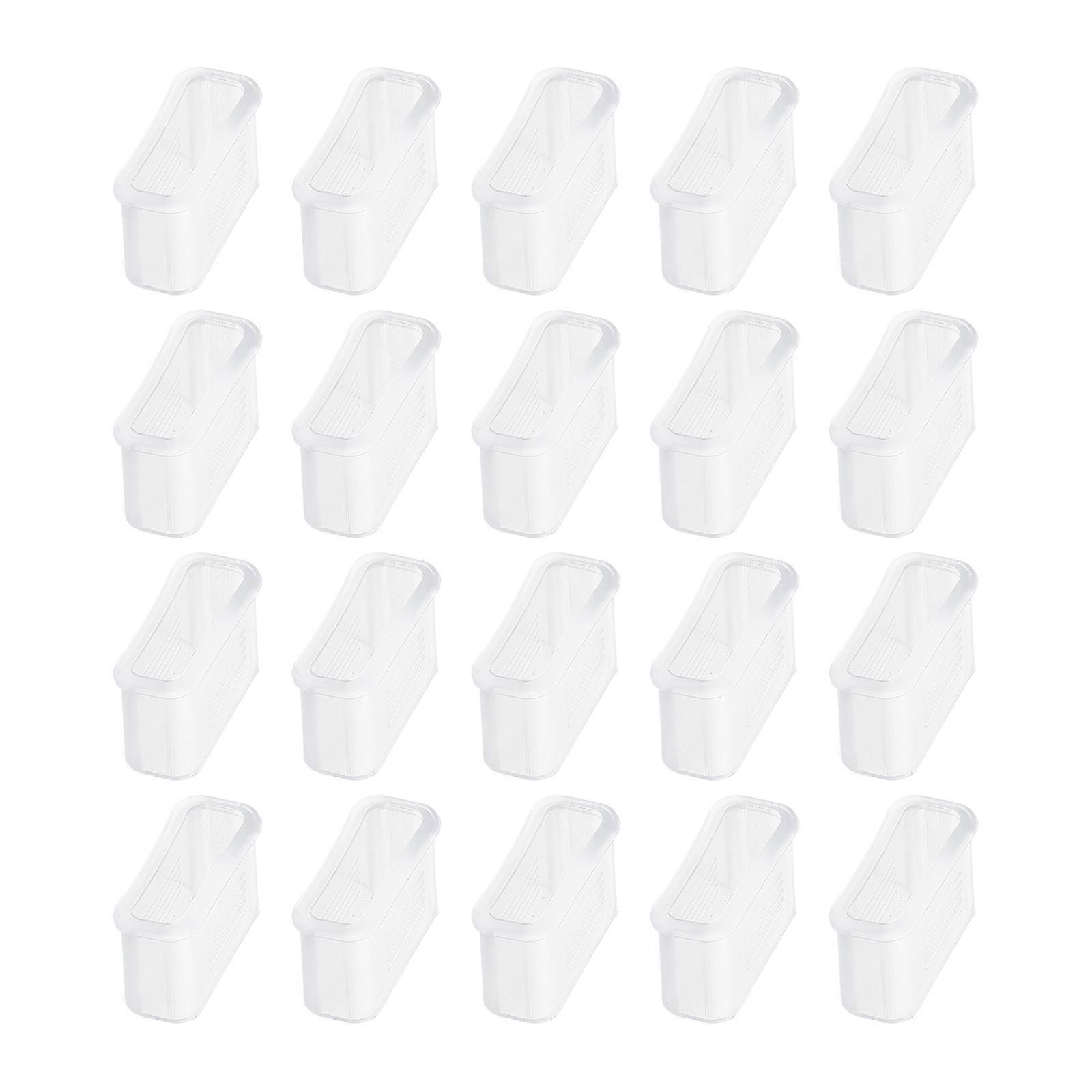 Plastic Whistle Protector Easy to Disassemble and Install Comfortable Touch For Sports Teacher 20Pcs