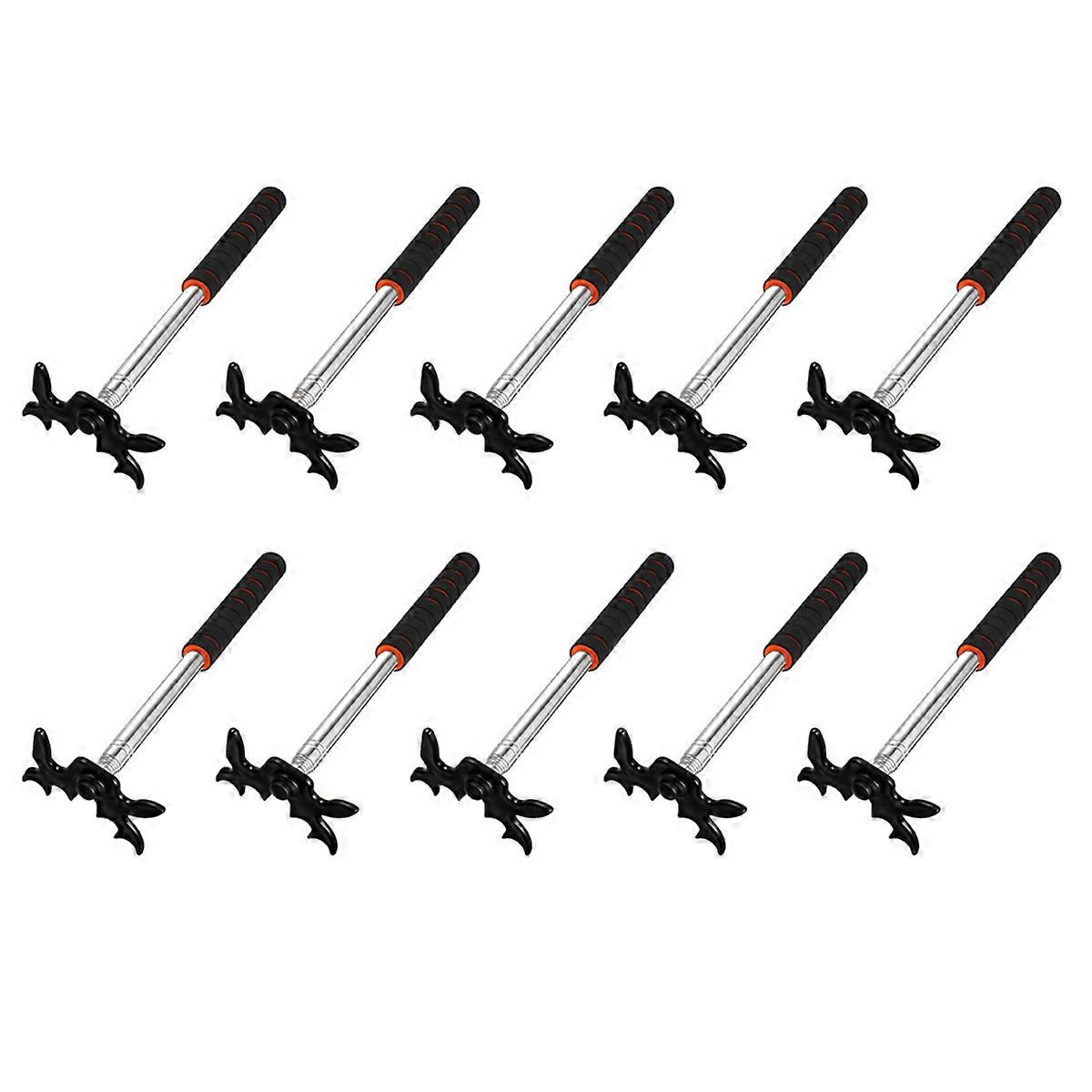 Retractable Billiard Cue Stick Bridge with Bridge Head, Billiard Pool Cue Accessory for Pool Table,B