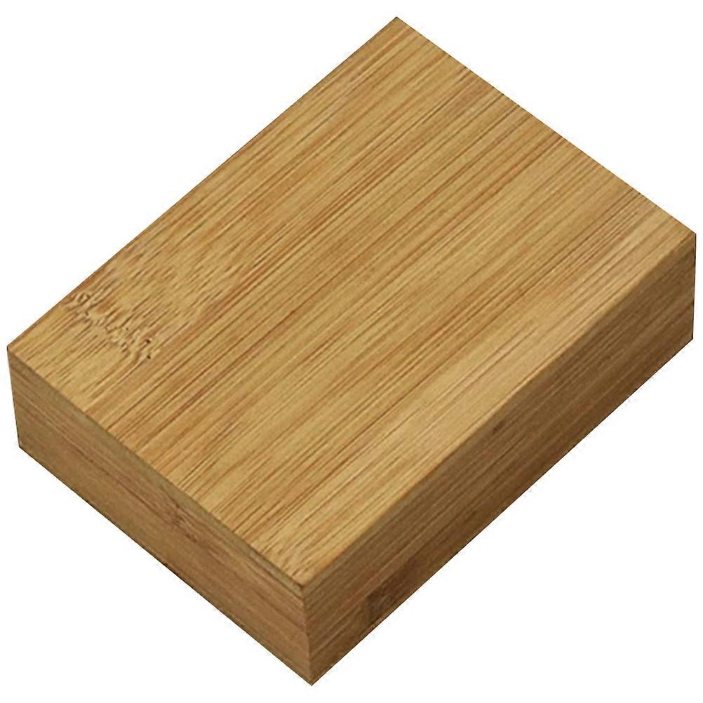 Wooden Playing Card Storage Box with Lid – Compact Organizer for Poker Cards and Small Items, Prevents Loss and Deformation, Travel and Daily Use