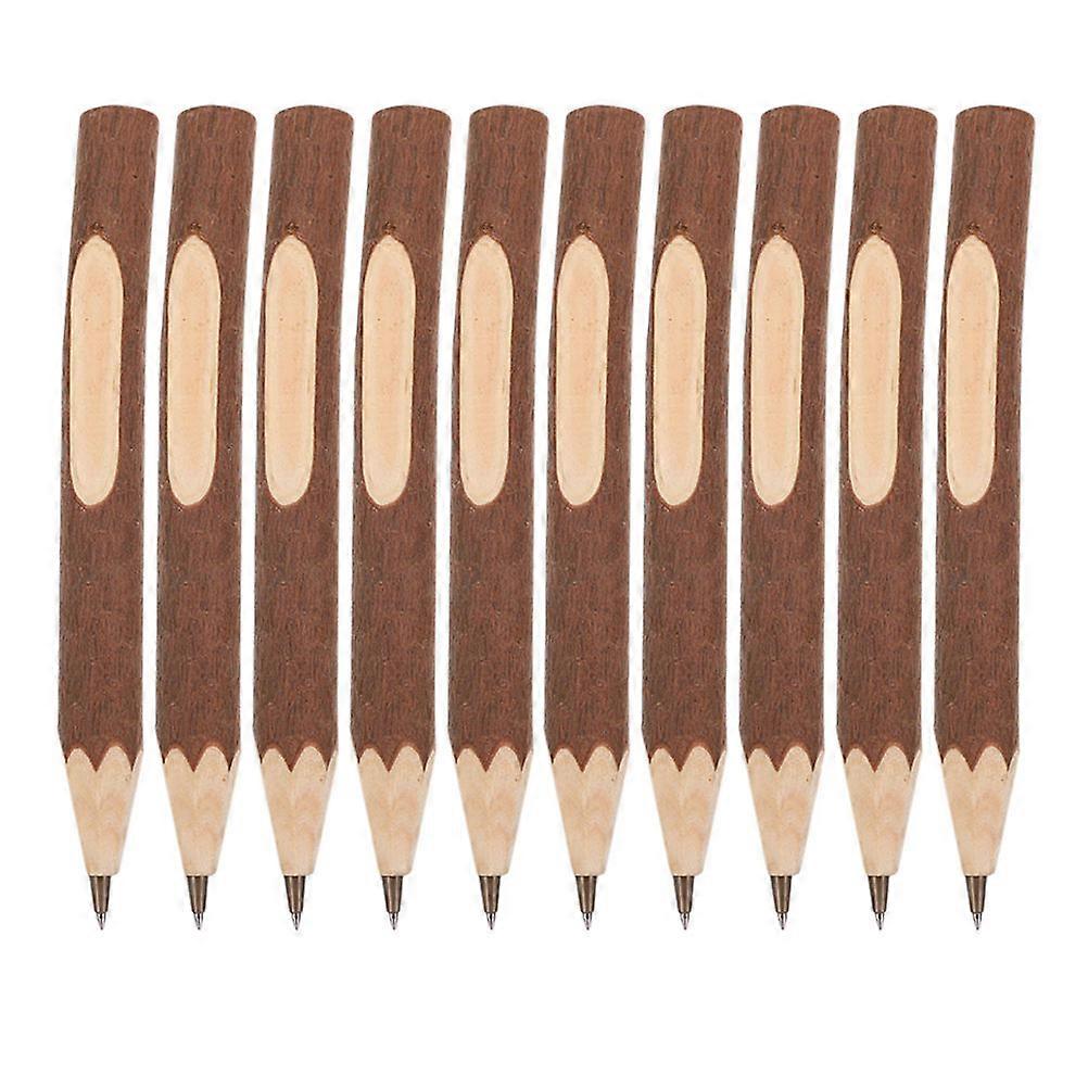 Natural Wood Ballpoint Pens   10pcs Multi Functional Tree Branch Design Writing Pens for Office, School & Daily Use with Smooth Ink