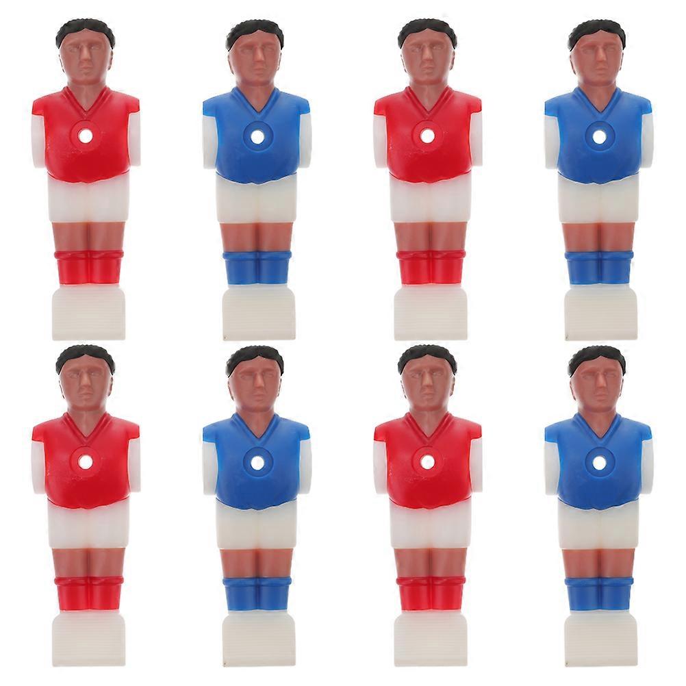 Foosball Table Parts Human Figure Standard Design Durable Construction 8Pcs