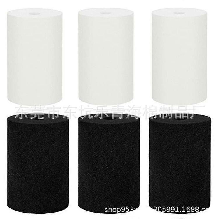 6pcs Cup Turner Cylindrical Sponge: Elastic Rotary Sponges For Tumblers Crafting - Elastic Cup Turner Inserts Tumbler Making Supplies