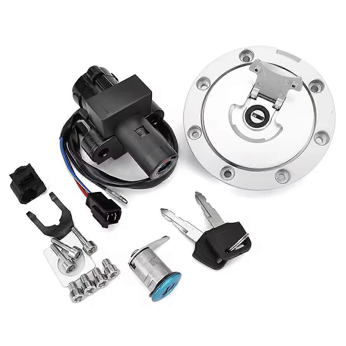 Ignition Switch Gas Cap Seat Lock Key Kit for VFR400 NC30 RVF400 NC35 NSR250 MC18 MC21 CBR250 35100-