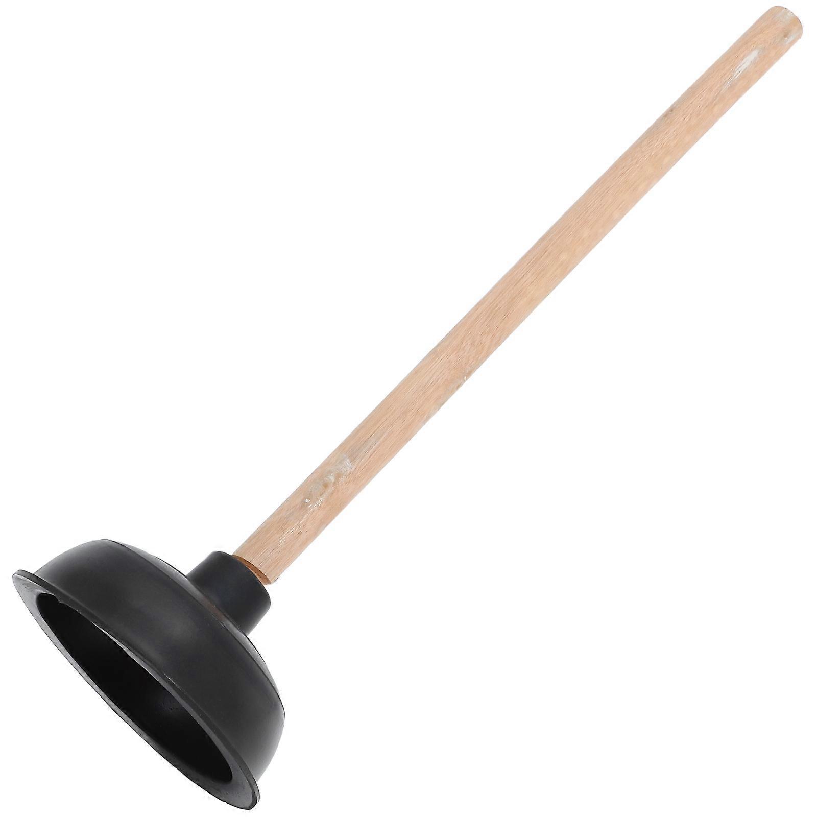 Toilet Drain Plunger for Home Use Comfortable Grip Modern Design 1Pack