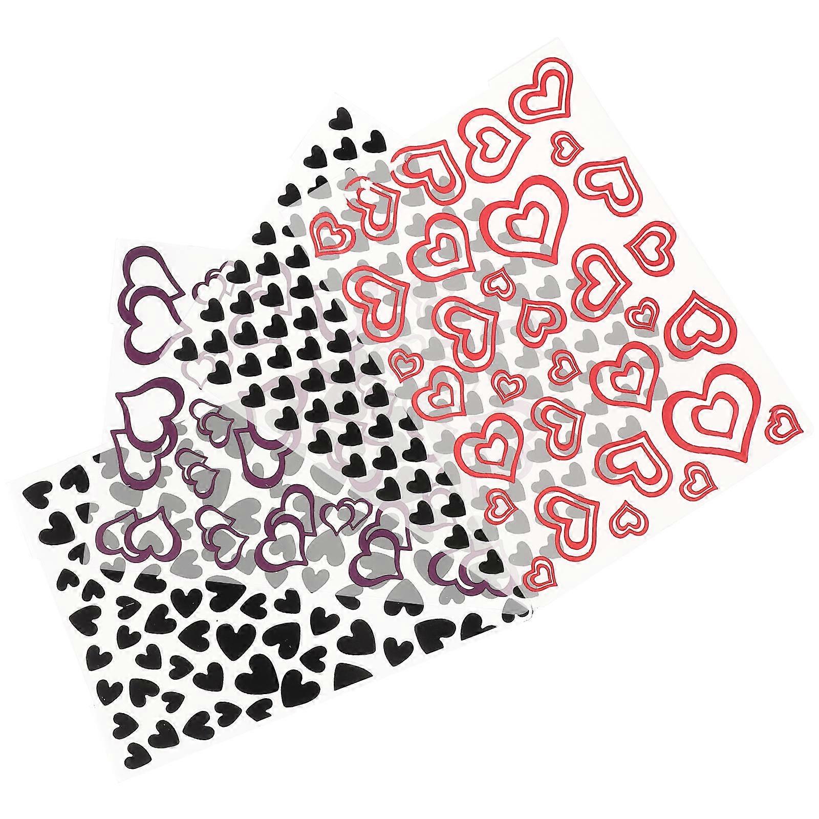 4Pcs Plastic Embossing Templates Folder for DIY Craft Template Molds Stamp Scrapbook Stencils