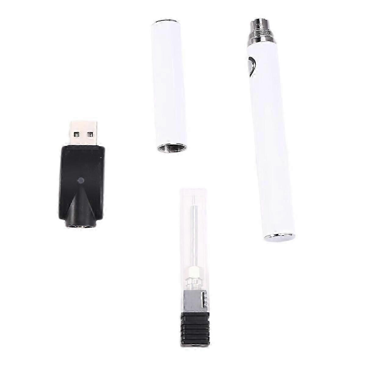 510 Thread Battery Cart Pen Adjustable Voltage Smart Power Pen White