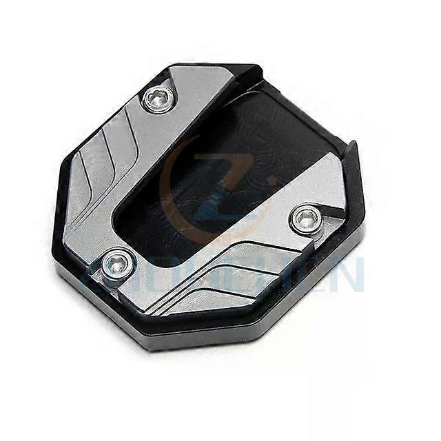 Motorcycle Aluminum Kickstand Extender Foot Side Stand Pad Extension Support Plate Scooter Motocross Accessories Modified Parts