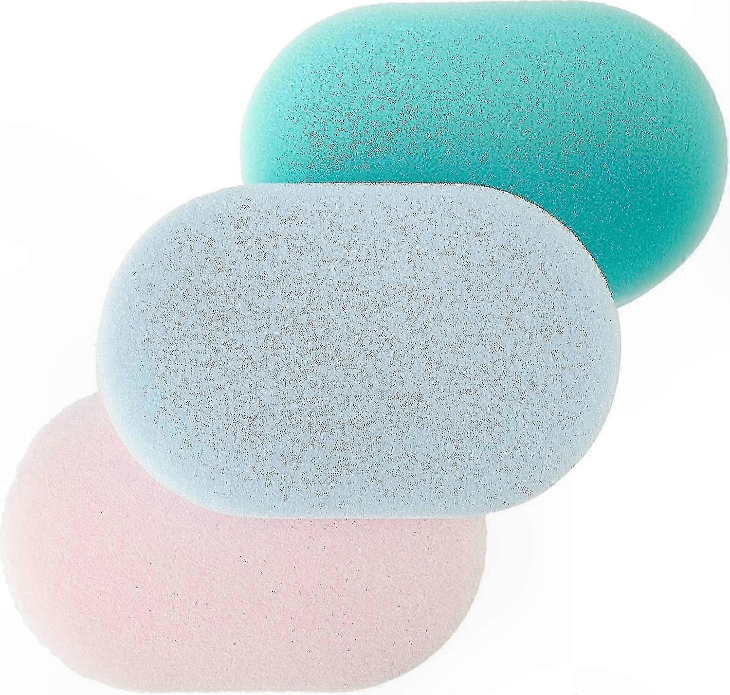 Bath Sponge Set (10 Pieces, Assorted Colors)