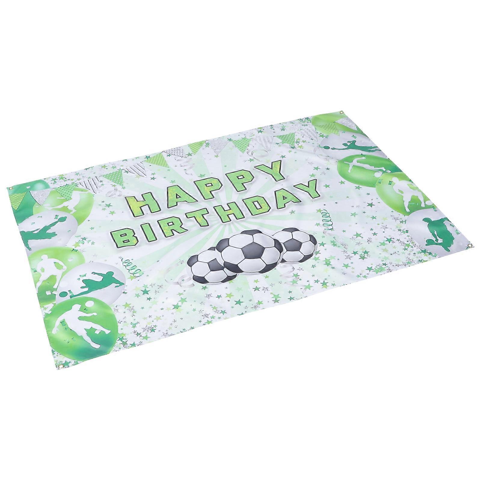 a polished and engaging product description for your **Football Birthday Backdrop Banner**:
### 🎉 **Football Birthday Backdrop Banner – Durable
