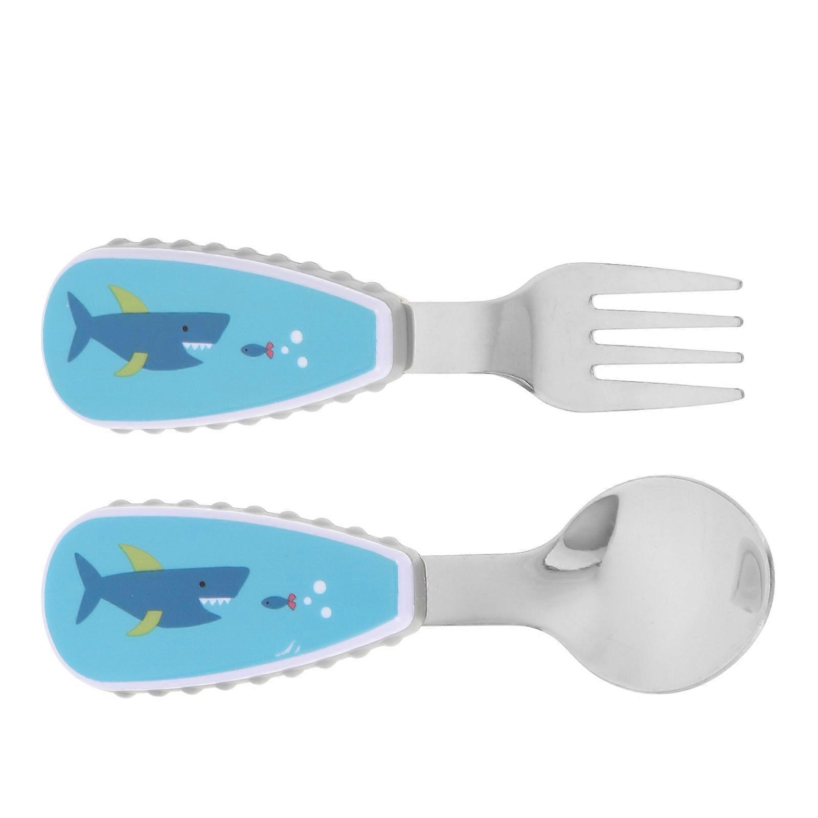Training Spoons For Baby 1 Set Silver Suitable For Home And Hotel Use Featuring Lightweight And Portable Design