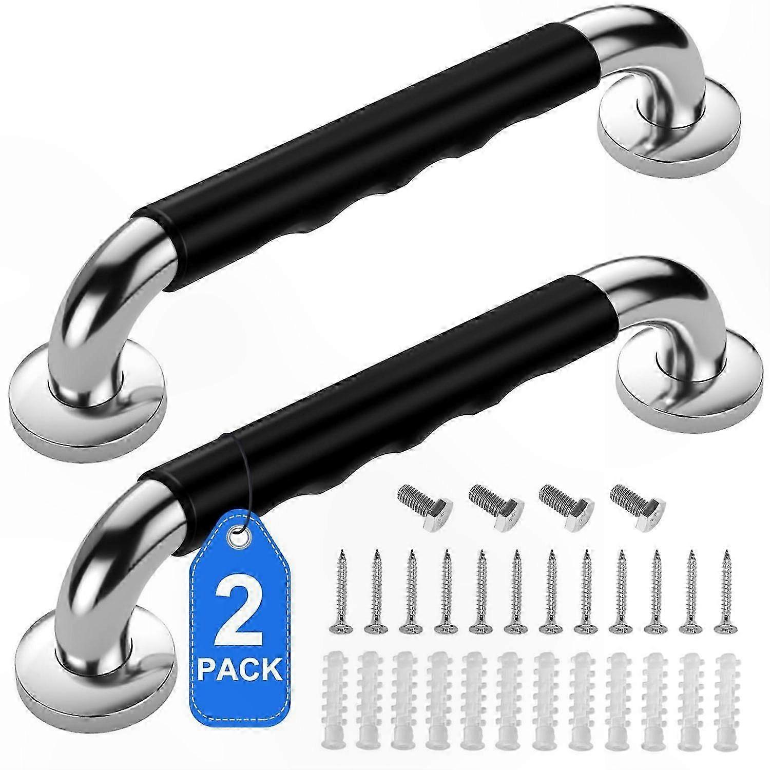 Non-Slip Bath and Shower Handles, 40cm Safety Grip Support for Secure Stability