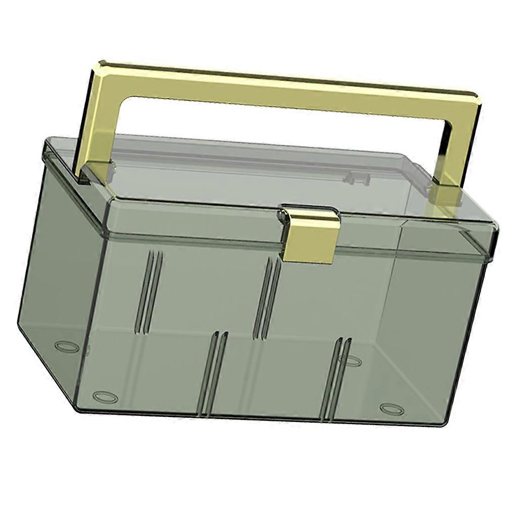 Portable Cabinet Clear Storage Box for Home Use