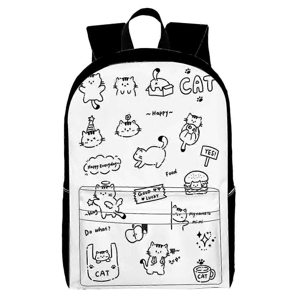 Backpack, with Multiple Organizational Compartments, Fits 15.6 Inch Notebook, for Travel, Teen, Business Work B383