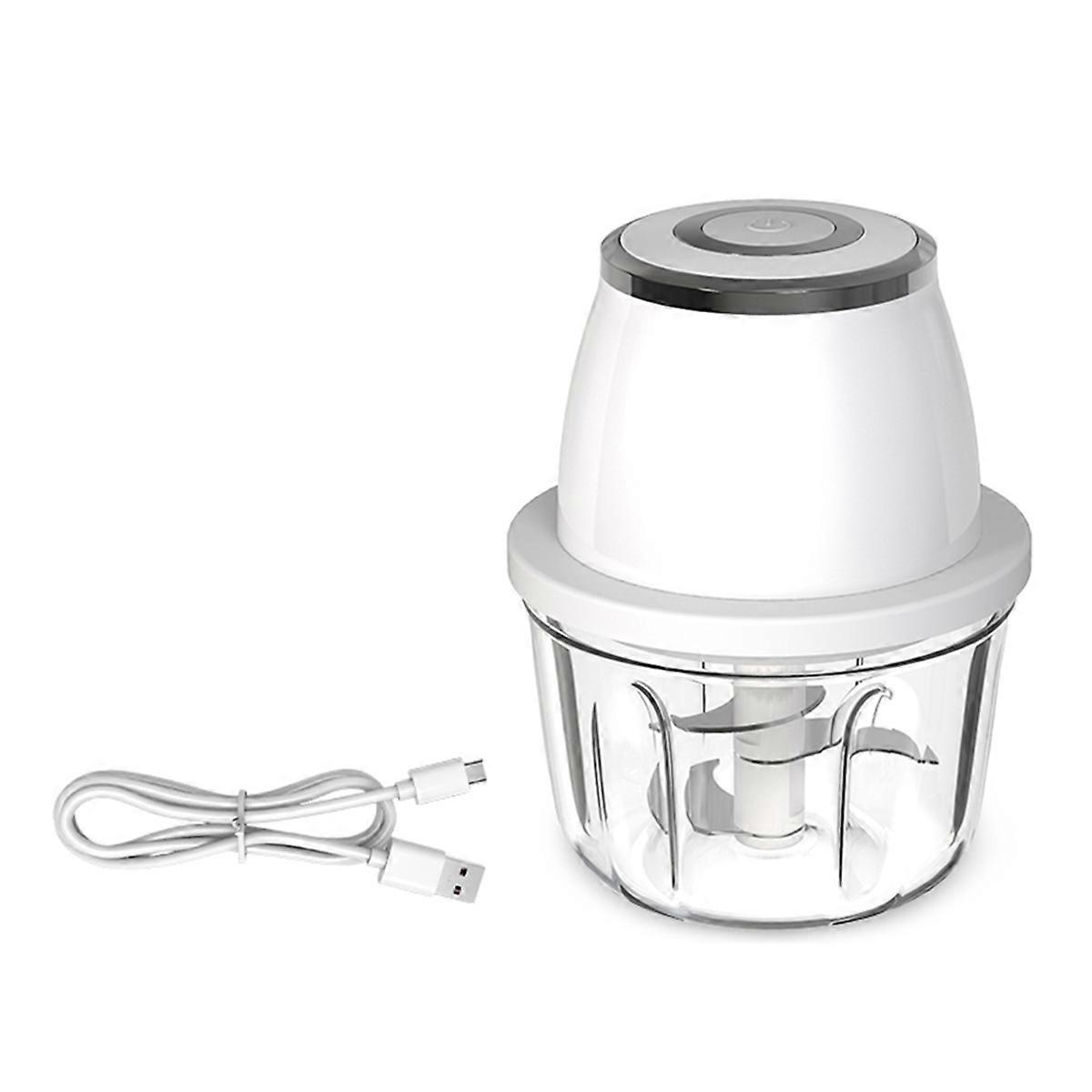 400ml Cordless Electric Food Processor - Garlic Chopper for Onions, Vegetables and More, Easy to Use Design