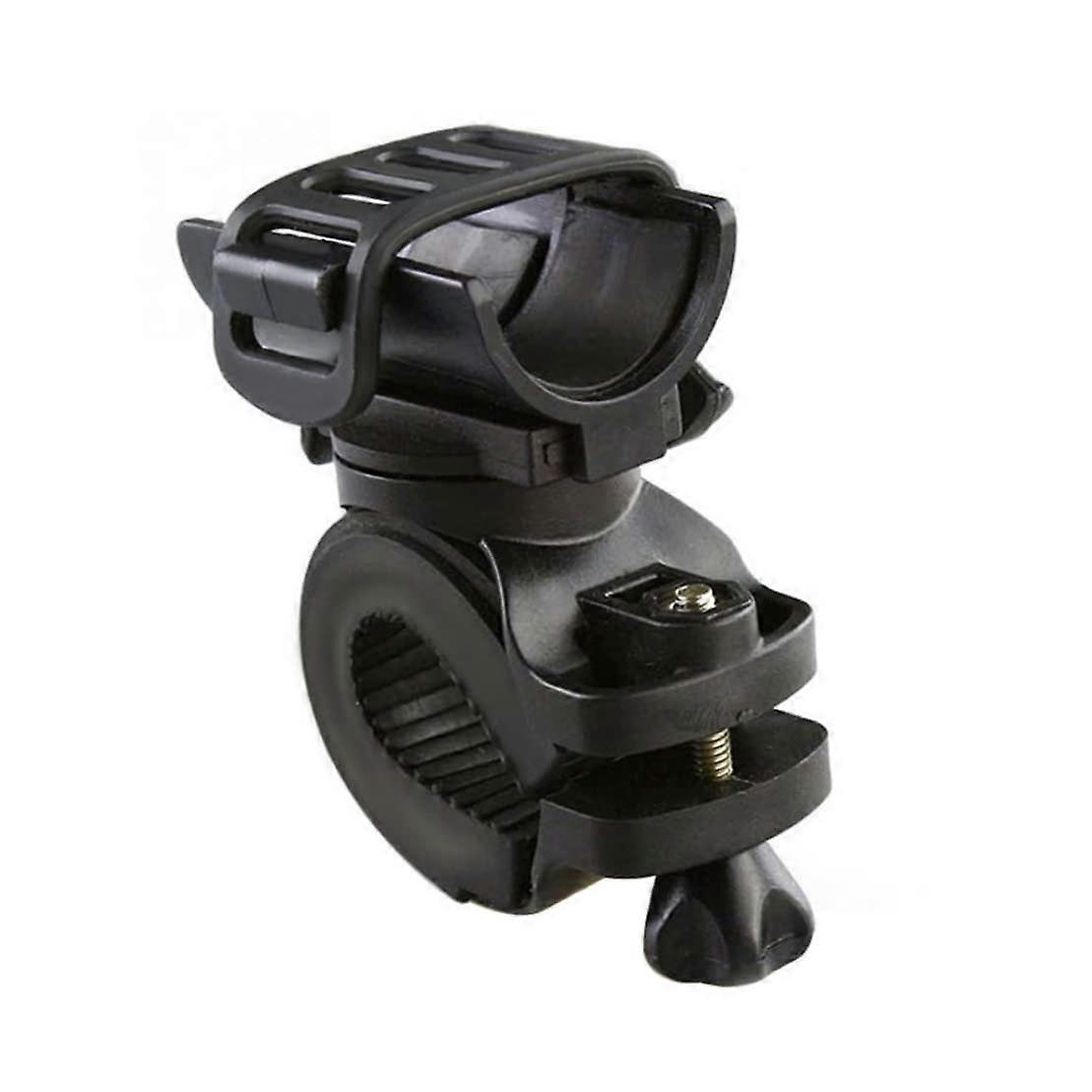 360 Grad Fahrrad Taschenlampenhalter für LED Taschenlampe, Klemmenhalter für Fahrräder, kompatibel mit Standardlenkern