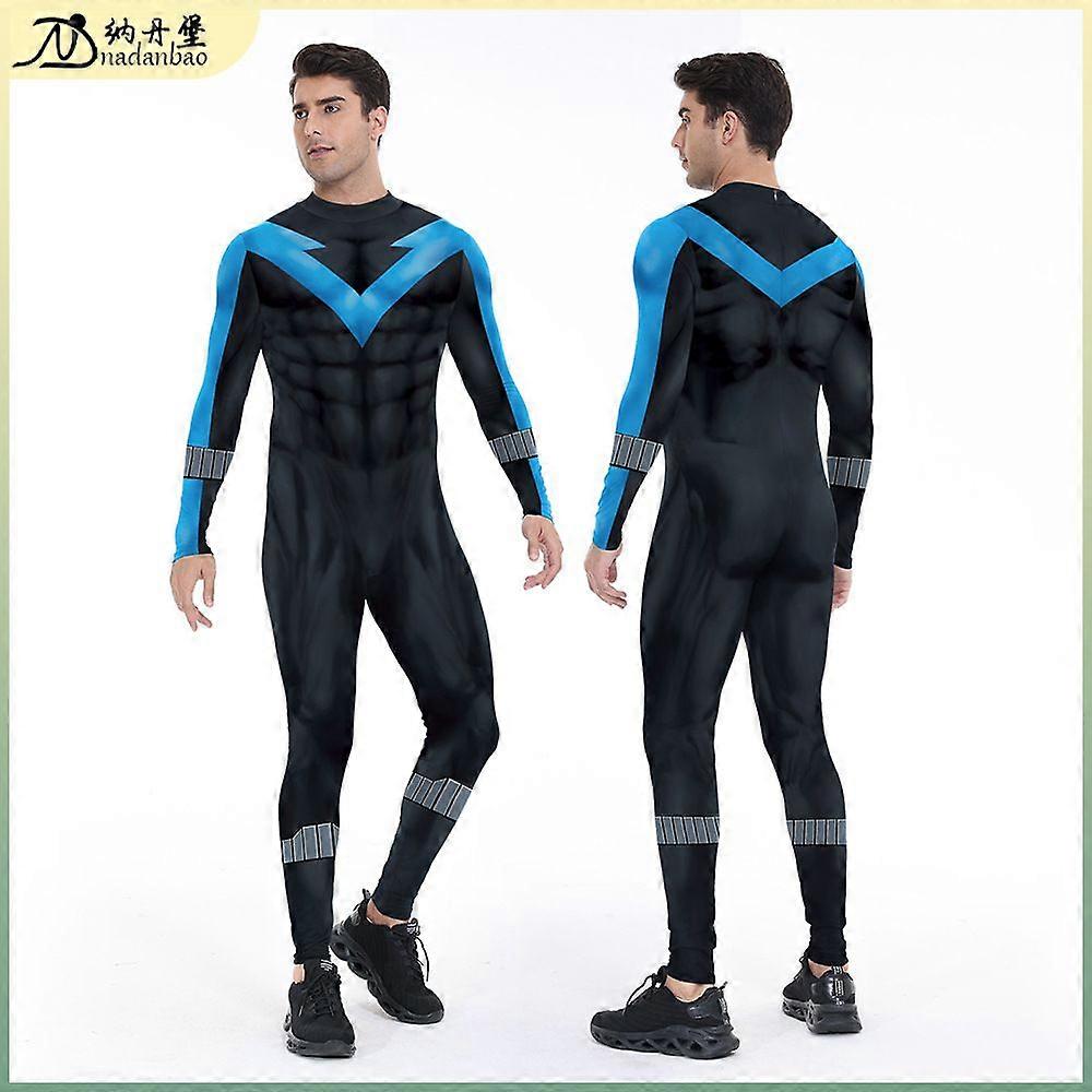 Movie Bodysuit Cosplay Costume Digital Print Jumpsuit Role Play Outfit