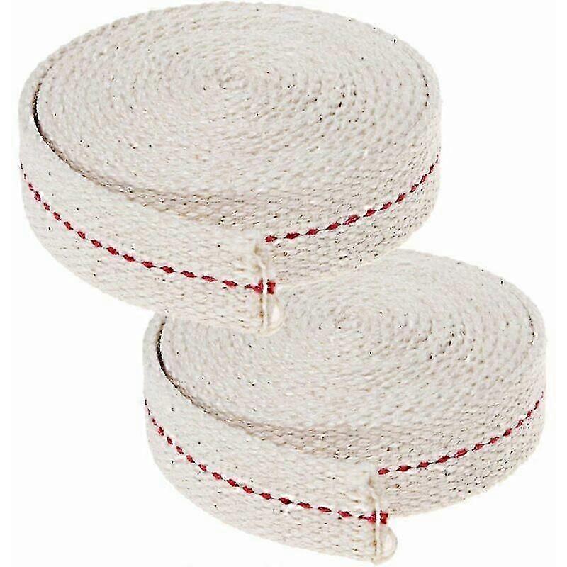 4 Meters Cotton Lamp Wick, Replacement Lantern Wicks Wicks for Oil Lamp Burners (White) - Pack of 4 -