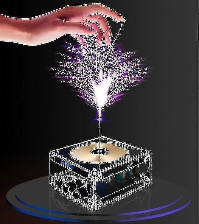 Tesla Coil Speaker Wireless Bluetooth Music Transmission DIY Desktop Experiment Toy Model