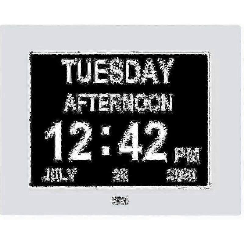 Elderly Day Clock Large Screen Calendar 2024