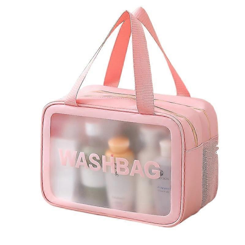 Travel toiletries bag, large capacity, dry and wet separation