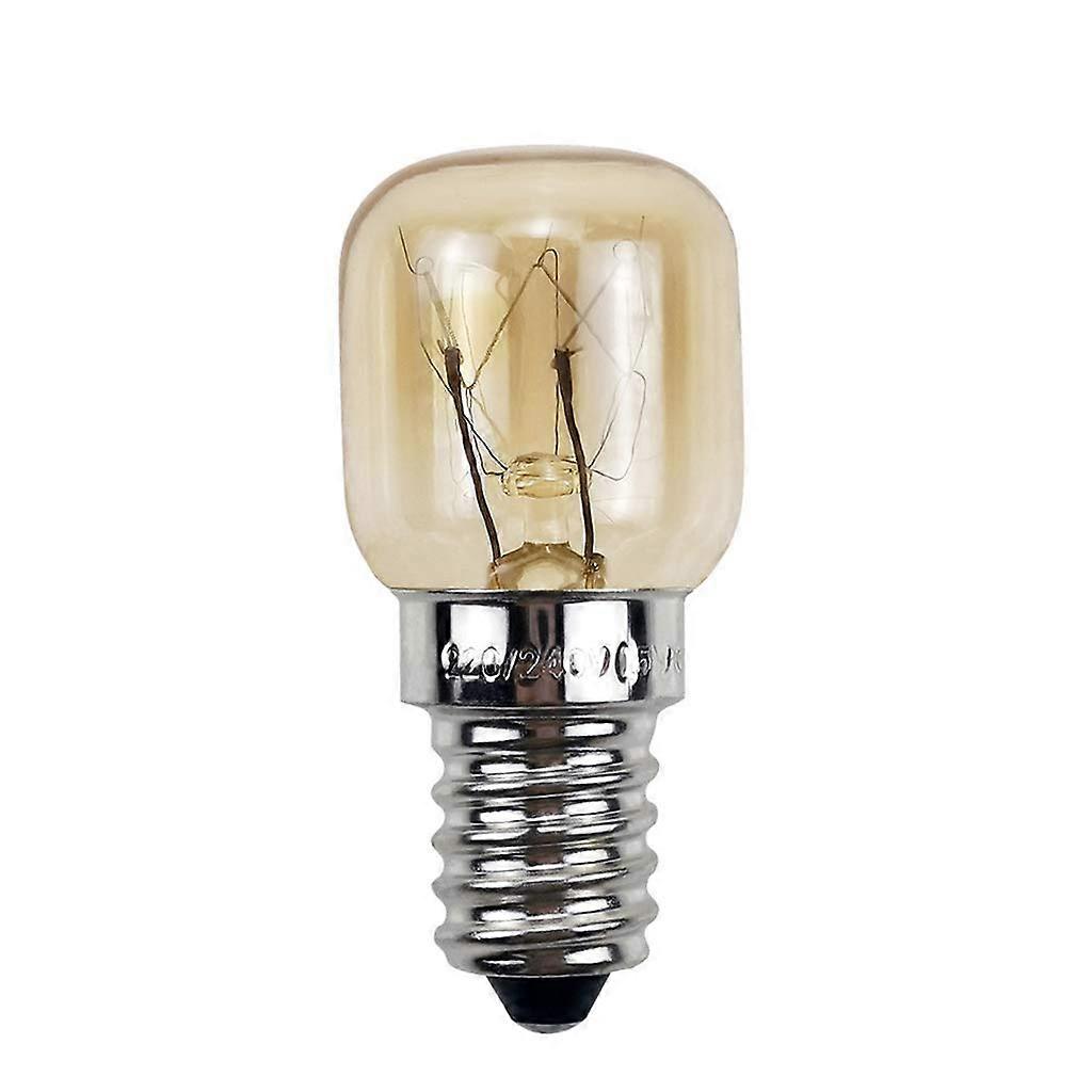 220V E14 300 Degree Temperature Resistant Microwave Oven Bulb Oven Lamp Replacement, E14 Socket, 220V, MultiColor