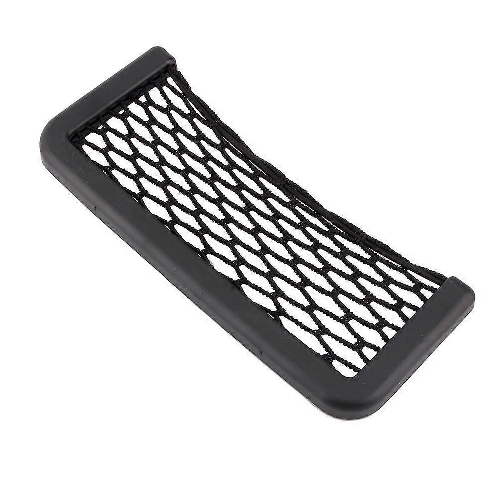 Car Seat Side Back Pocket Nylon Net Bag Storage Organizer Phone Holder Universal Fit Car RV Net Pocket