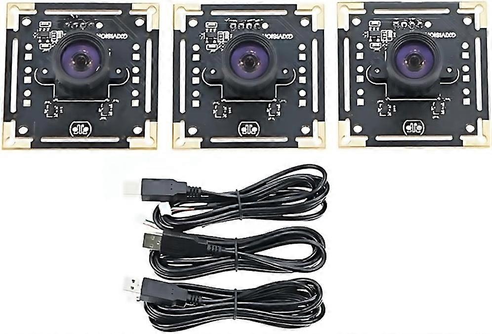 For 3pcs Camera Module 100 Degree Ov9732 2m Cable 1280x720 30fpscompatible For Autodartsiousb Drive
