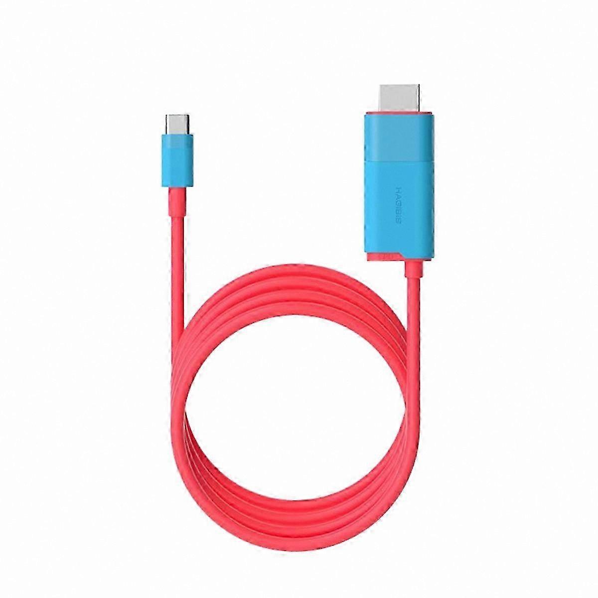 USB-C to HDMI Adapter for TV Connection, Compatible with Nintendo Switch Docking Station