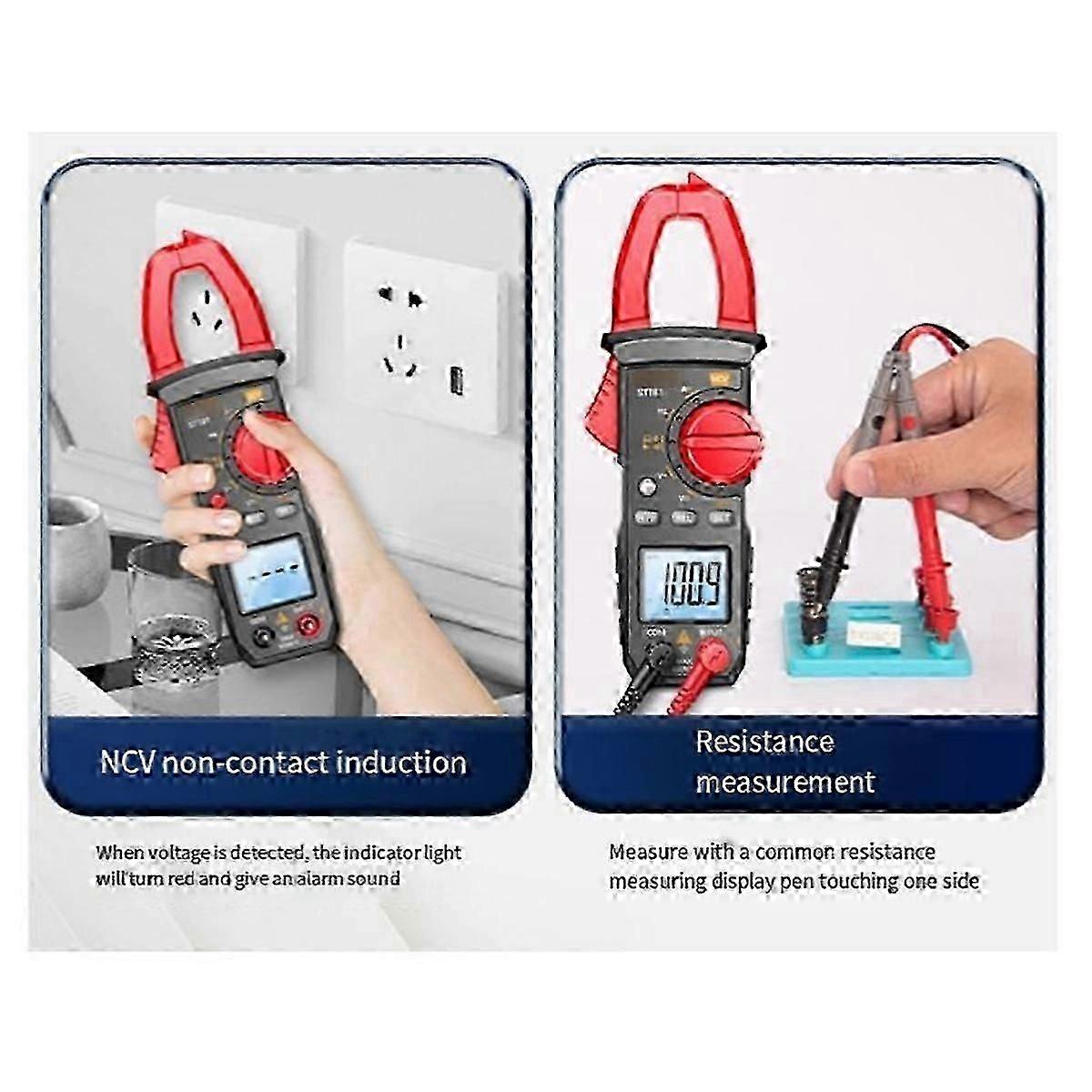 Intelligent Digital Clamp Meter Multimeter 400A AC/DC Clamp Meter