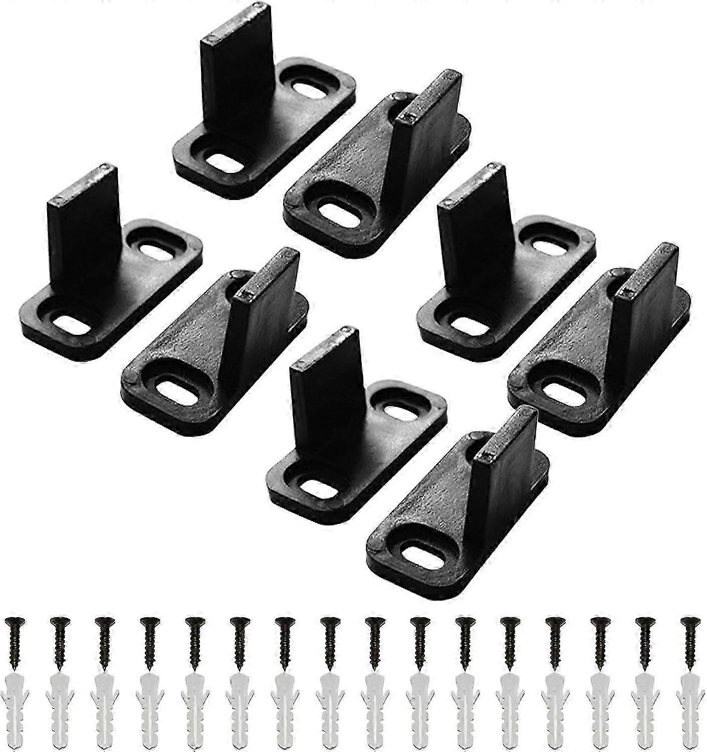 Barn Door Guide Set of Eight Plastic Floor Gliders